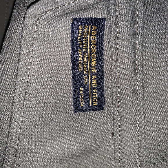 Abercrombie & Fitch Down Parka- Olive green - Picture 6 of 8